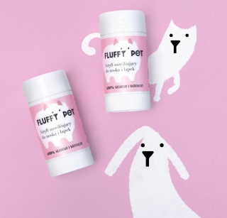 Fluffy Pet - Sztyft nawilżający do łapek i noska 23 ml
