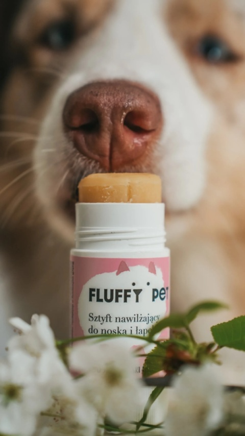 Fluffy Pet - Sztyft nawilżający do łapek i noska 23 ml