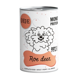 Karma mokra PEPE Roe deer - SARNA 400g