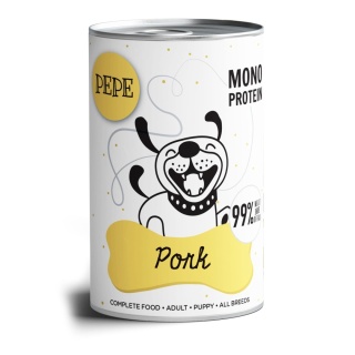 Karma mokra PEPE Pork - WIEPRZOWINA 400g
