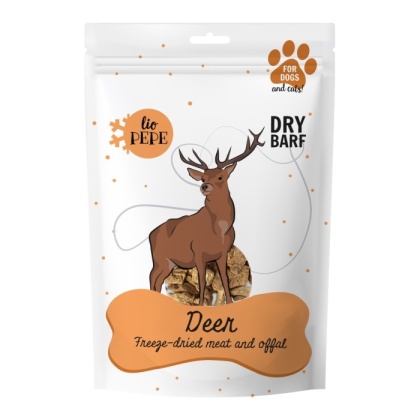 Lio PEPE - Deer liofilizowane mięso jelenia 60g