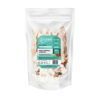 Meat Stuff - Ucho królicze z futrem5 szt