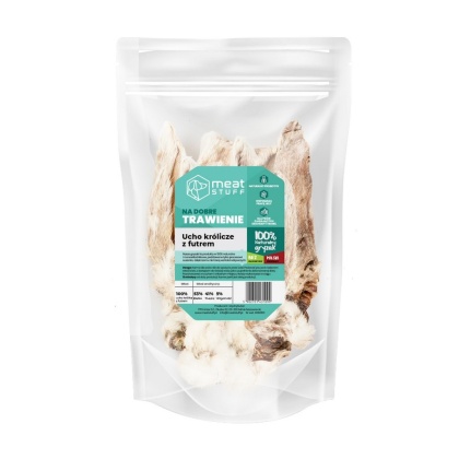 Meat Stuff - Ucho królicze z futrem5 szt