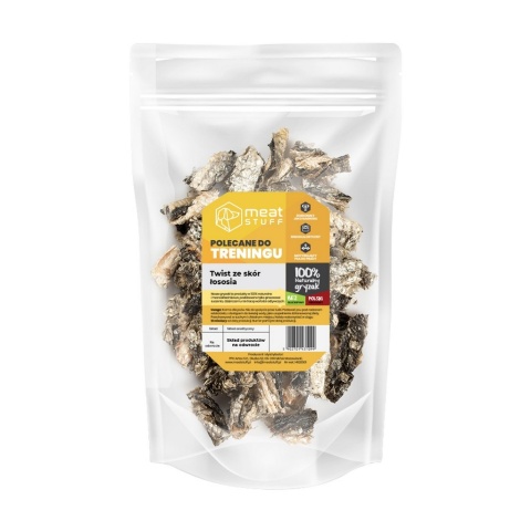 Meat Stuff - Twister z łososia krótki 100 g