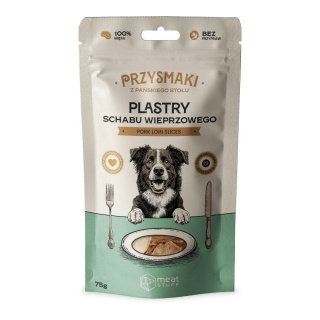 Przysmaki Z Pańskiego Stołu - Plastry schabu wieprzowego 75 g