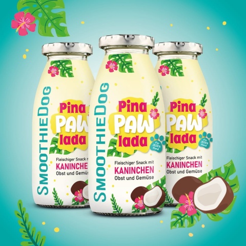 SmoothieDog Summer Edition - PinaPawLada z królikiem