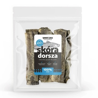 Uniszki - Skóra dorsza 100g