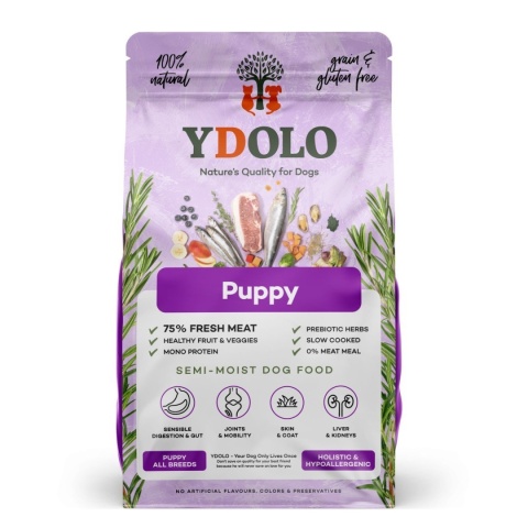 YDOLO PUPPY ryby morskie - karma półwilgotna 2,5 KG