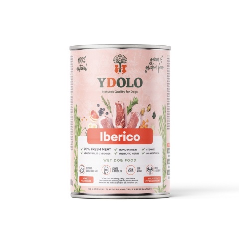 YDOLO - wieprzowina Iberico - mokra karma dla psa 400g