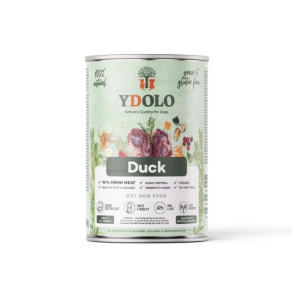 YDOLO - kaczka - mokra karma dla psa 400g