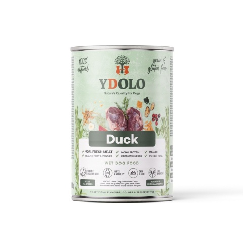 YDOLO - kaczka - mokra karma dla psa 400g