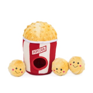 ZippyPaws - pluszowa norka Kubełek Popcornu