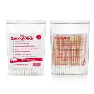 BambooStick S/M - patyczki do czyszczenia uszu dla mniejszych psów 50 szt.
