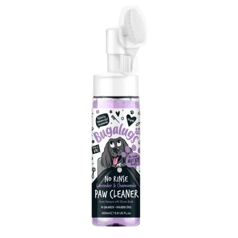 Bugalugs Paw Cleaner 200ml - pianka do czyszczenia łap psa bez spłukiwania - Lawenda z rumiankiem Bugalugs Paw Cleaner 200ml - pianka do czyszczenia łap psa bez spłukiwania - Lawenda z rumiankiem