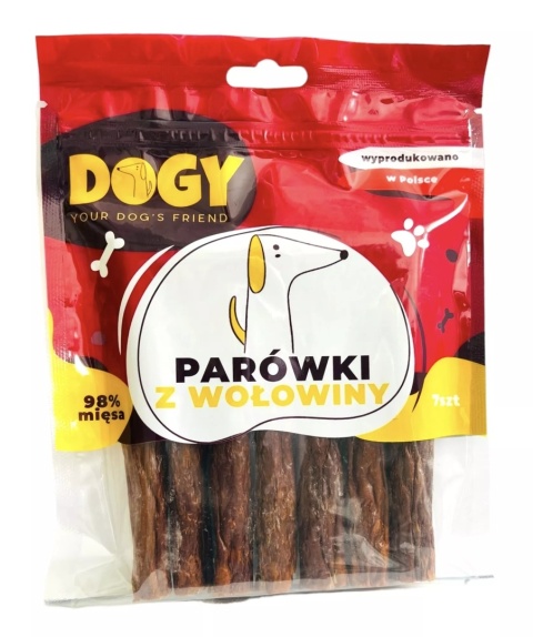 DOGY - Parówki z Wołowiny 7szt