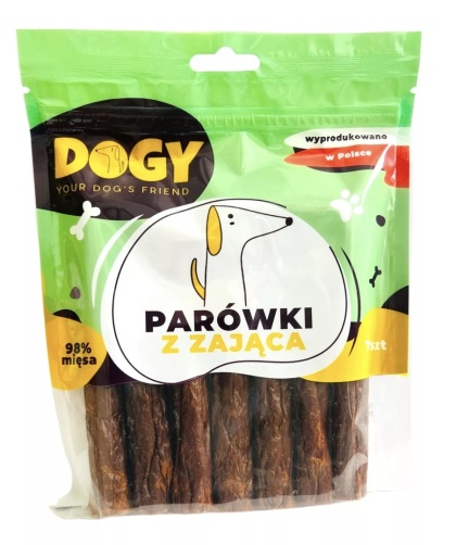 DOGY - Parówki z Zająca 7szt