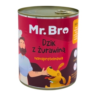 Mr. Bro Dzik z Żurawiną 800g