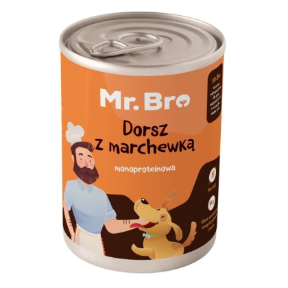 Mr. Bro Dorsz z Marchewką 400g