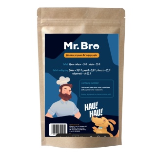 Mr. Bro - Snacks Cielęcina z Miętą 80g