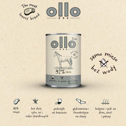 Ollo Pure - Konina 400g