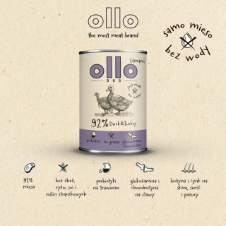Ollo Umami - Kaczka & Indyk 850g