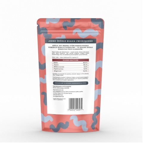PERRO - DAJ DWA Królik Trenerki 85g