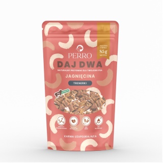 PERRO - DAJ DWA Jagnięcina Trenerki 85g