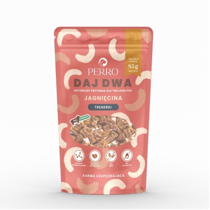 PERRO - DAJ DWA Jagnięcina Trenerki 85g