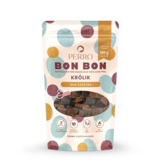 Perro - BON BON – Królik – siła czystka Przysmaki z dodatkiem funkcyjnym 80g
