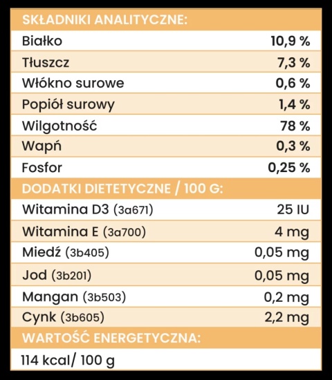 Perro Gourmet - Cielęcina z cukinią 400g