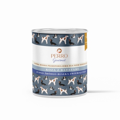 Perro Gourmet - Koza z batatami 800g