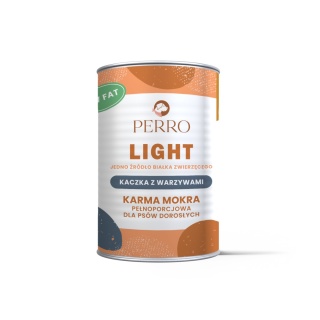 Perro - Karma mokra KACZKA z warzywami LIGHT 400g