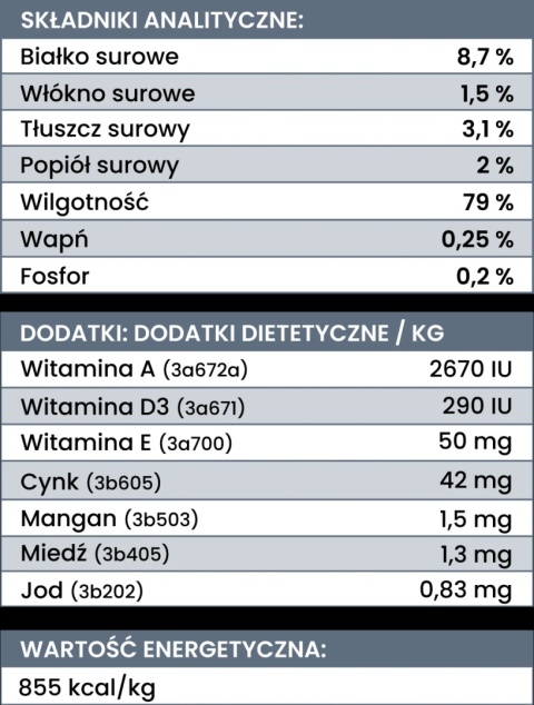 Perro - Karma mokra KACZKA z warzywami LIGHT 400g