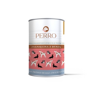 Perro - Karma mokra Jagnięcina z dynią 400g