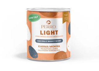 Perro - Karma mokra KACZKA z warzywami LIGHT 800g