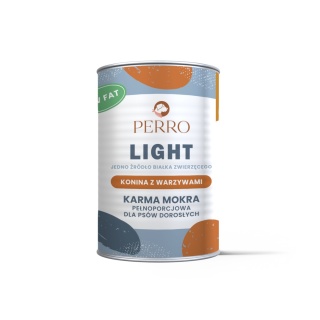 Perro - Karma mokra KONINA z warzywami LIGHT 400g