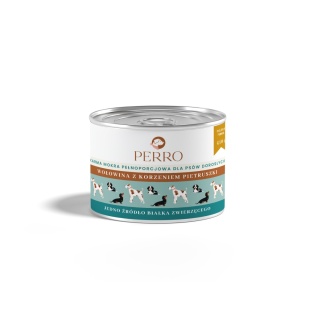 Perro - Karma mokra Wołowina z korzeniem pietruszki 410g