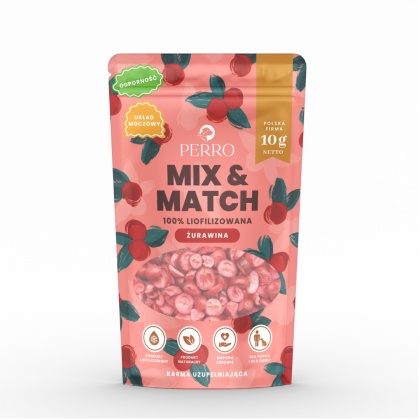 Perro - MIX & MATCH Żurawina liofilizowana 10g