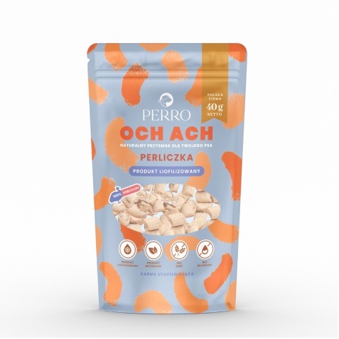 Perro - OCH ACH Przysmaki liofilizowane PERLICZKA 40g