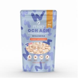 Perro - OCH ACH Przysmaki liofilizowane WOŁOWINA 40g
