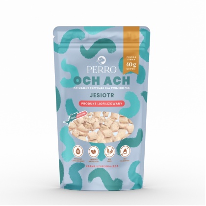 Perro - OCH ACH Przysmaki liofilizowane JESIOTR 40g
