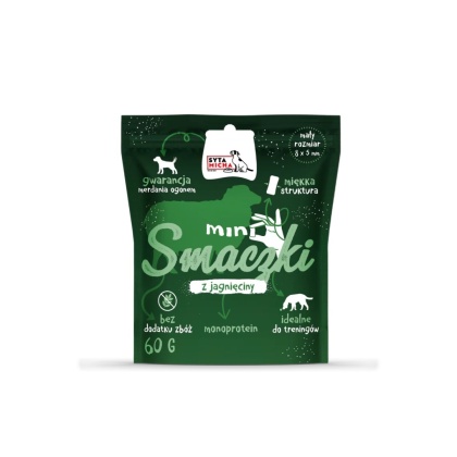 Syta Micha - Mini smaczki z jagnięciny 60g