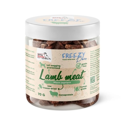 Syta Micha FREEZY Pure - 100% liofilizowane mięso jagnięce 70g