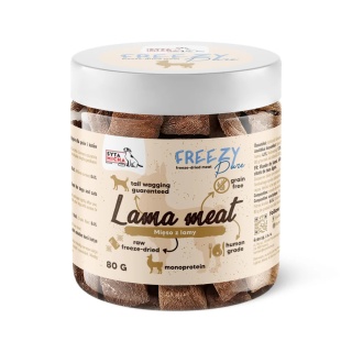 Syta Micha FREEZY Pure - 100% liofilizowane mięso z lamy 80g