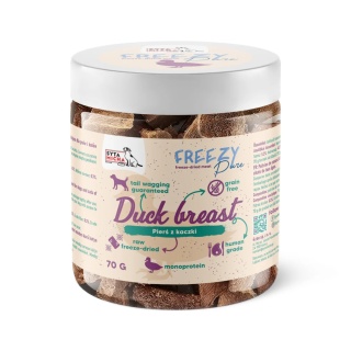 Syta Micha FREEZY Pure - 100% liofilizowane mięso kaczki 70g