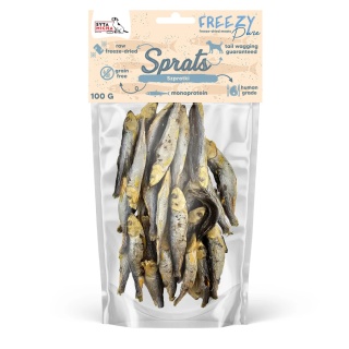 Syta Micha FREEZY Pure - 100% liofilizowane szprotki 100g