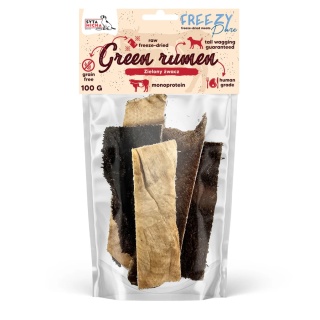 Syta Micha FREEZY Pure - 100% liofilizowany Zielony Żwacz Wołowy 80g