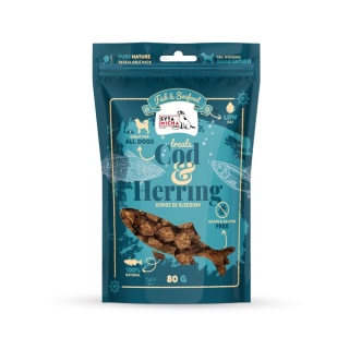 Syta Micha Fish & Seafood Dorsz ze śledziem 80g