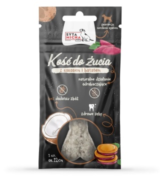 Syta Micha - Kość do żucia Kokos z batatem 12cm