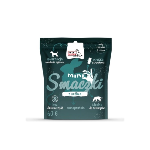 Syta Micha - Mini smaczki z królikiem 60g